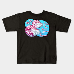 Nautilus Holiday Card Kids T-Shirt